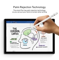 Stylet actif I711 OEM original avec logo personnalisé, rejet de la paume en métal, pointe fine de 1,5 mm, pointe remplaçable, attraction magnétique pour iPad