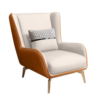 Ensemble de fauteuils inclinables modernes en velours avec pouf, chaise longue et canapé pour salon, chambre, hôtel, salle à manger, bar - Tissus disponibles