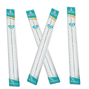 <span class=keywords><strong>Regla</strong></span> recta de plástico para estudiantes de 24 pulgadas, papelería de <span class=keywords><strong>60</strong></span> <span class=keywords><strong>cm</strong></span> para uso escolar - Product Image 1