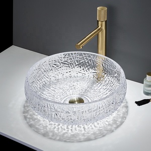 <span class=keywords><strong>Lavabo</strong></span> in Vetro a Forma di Vaso Popolare, Lussuoso <span class=keywords><strong>Lavabo</strong></span> in Cristallo, <span class=keywords><strong>Lavabo</strong></span> da Appoggio Rotondo per Bagno, <span class=keywords><strong>Lavabo</strong></span> in Vetro Cristallo - Product Image 2
