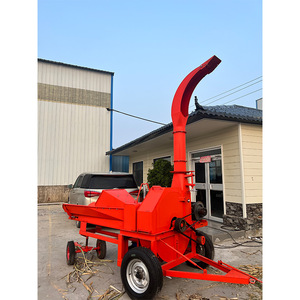 آلة تقطيع العشب للماشية من رونجين، قاطعة سيلاج 8 طن، آلة قطع العشب، آلة تقطيع القش الكبيرة مع محرك ديزل - Product Image 5