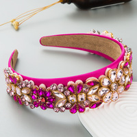 Bandeau en cristal pour filles, fait à la main, accessoires de mariée de luxe