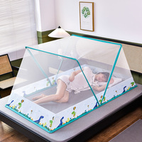 Moustiquaire pliable sans installation maison dortoir étudiant pas besoin de support torsadé célébrateur Internet unique nouveau
