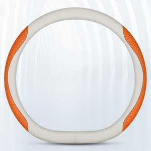 Funda de <span class=keywords><strong>Volante</strong></span> Deportiva Transpirable Antideslizante Universal en Forma de O/D de Fibra de Carbono y Cuero para Ford <span class=keywords><strong>Ecosport</strong></span> - Product Image 2