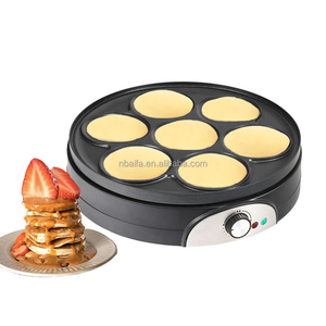 Aifa Crêpière Électrique Réversible et Amovible pour Crêpes et Gaufres, Modèle Maison, Meilleure Vente - Product Image 2