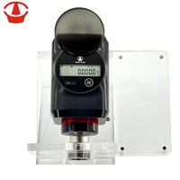 Compteur d'eau à commande de vanne à distance DN15 avec vanne à boisseau sphérique à arrêt automatique et détection de fuite par ultrasons