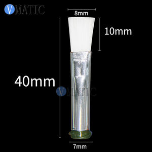Agujas Dispensadoras de Punta Plana de 8 mm, 14G-27G, Paquete de 10 Piezas de Plástico Duro para Resina Epoxi y Pegamento - Product Image 2