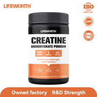 Lifeworth Healthcare Supplément 250g par sac de poudre de pré-entraînement de marque privée monohydrate de créatine Ingrédients de qualité alimentaire