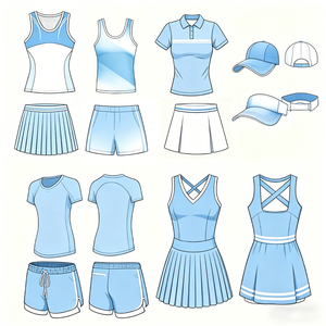Jupe de tennis légère personnalisée ODM pour l'extérieur, robe de <span class=keywords><strong>golf</strong></span> plissée sans manches à séchage rapide de haute qualité pour femmes, idéale pour le pickleball - Product Image 5
