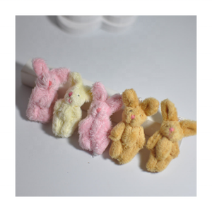 Nueva <span class=keywords><strong>casa</strong></span> <span class=keywords><strong>de</strong></span> <span class=keywords><strong>muñecas</strong></span> personalizada Mini conejo esponjoso juguetes <span class=keywords><strong>de</strong></span> peluche conejito conejos miniaturas Diy decoraciones en miniatura hechas a mano creativas - Product Image 1