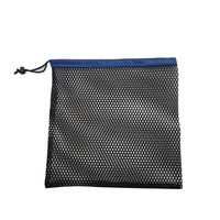 Mesh opbergtas handdoek fruit trekkoord sluiting promotionele tas gepersonaliseerde logo bedrukking cadeau tas groothandel