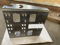 Support en tôle sur mesure, découpe laser, pliage, poinçonnage, pièces de fabrication métallique