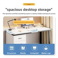 Escritorio Moderno para Sala de Estar con Bandeja para Teclado, Ideal para Laptops Compactas, Nuevo Diseño, Excelente Oferta