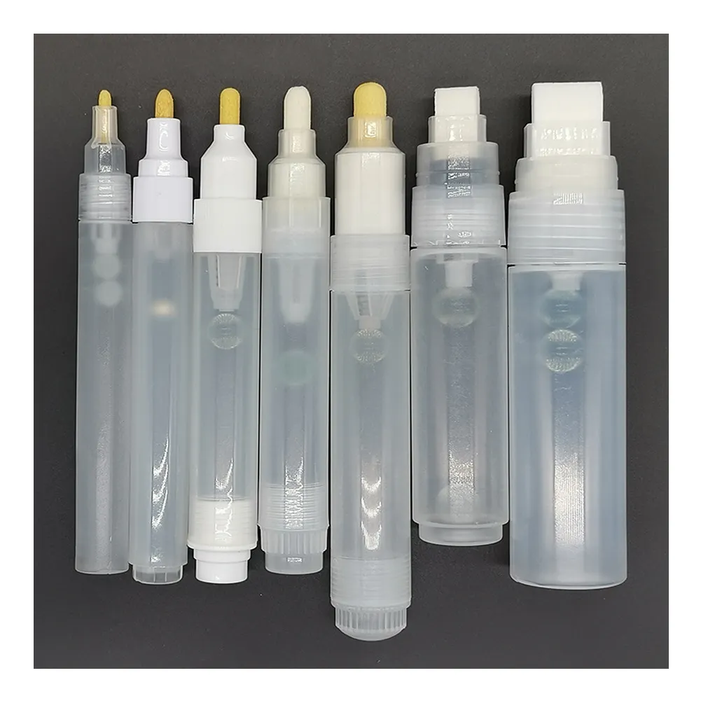 Пустой маркер 2023 Новый нетоксичный экологически чистый полипропиленовый материал многоразовый маркер акриловая краска пустая Граффити Маркер ручка