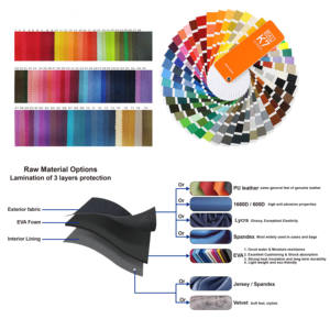 פרמיה אישית הניתנים להתאמה אישית עמיד למים תיק מחשב נייד חצי קשה עם הגנה מפני הלם עבור 13/14/15 אינץ & טבליות - Product Image 5