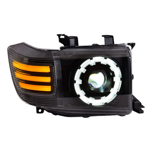 Ensemble de phares à LED DOS avec lentille de projecteur DRL pour Land Cruiser LC76 LC71 LC78 LC79 2007-2023 - Product Image 2