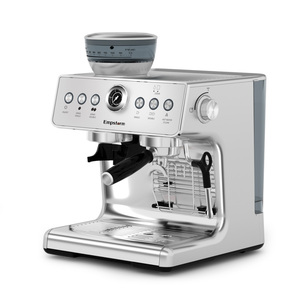 Pour machine à café expresso rétro italienne Empstorm 21M avec <span class=keywords><strong>broyeur</strong></span> électrique pour bureau hôtel extérieur ou voiture - Product Image 2