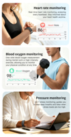 Bracelet intelligent sans écran HT51 de haute qualité, suivi du rythme cardiaque, SpO2, HRV, sommeil, stress, bien-être, longue autonomie, vente en gros