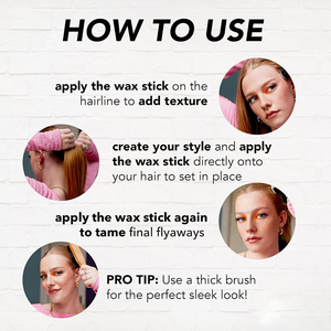 Nueva Cera para Peinar el Cabello Más Vendida, Cera en Barra para Control de Bordes con Etiqueta Personalizada, 75g - Product Image 6