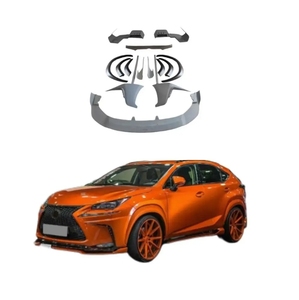 Runde Upgrade ART Auto Part para <span class=keywords><strong>Lexus</strong></span> <span class=keywords><strong>NX</strong></span> 15-17 Kit de carrocería de alta calidad alerón delantero difusor trasero rueda ceja Material ABS - Product Image 1
