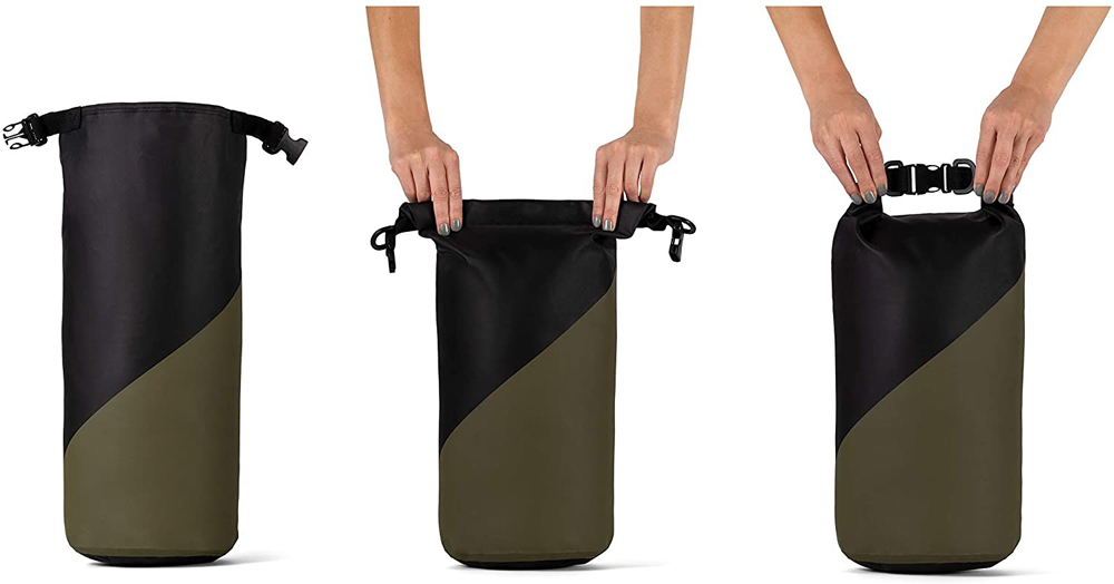 FREE SAMPLE Waterproof Dry Bag  Grade Airtight Dry Sack Includes 2 Padded Backpack Straps Perfect for Beach Swimming