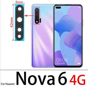 Parti di Ricambio per Riparazione Telefoni e Computer, Copertura in Vetro per Fotocamera Posteriore per <span class=keywords><strong>Huawei</strong></span> Nova 5T 5 5i 5T 5Z 6 Se 7 8Se Pro con Adesivo - Product Image 3