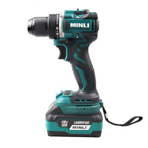 Перезаряжаемый Электрический винтовой пистолет бесщеточный драйвер электрическая Ударная дрель литиевая Регулируемая скорость крутящего момента - Product Image 4