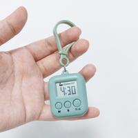 Minuteur portable électronique pour enfants, jouet éducatif mignon, avec grand écran LCD, fonction compte à rebours, pour l'étude et le jeu, style dessin animé Kawaii, type Pomodoro