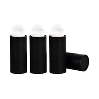 Tube rond en carton kraft mat biodégradable de haute qualité, emballage en tube de papier noir avec votre propre logo
