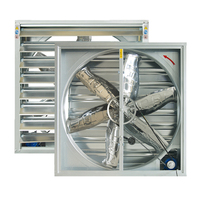 Ventilateur d'extraction électrique industriel mural à marteau lourd, faible bruit, haute vitesse, pour l'évacuation de la poussière et le refroidissement des entrepôts