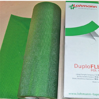 PVC vert 0.2mm d'épaisseur de ruban adhésif double face Lohmann Flexo