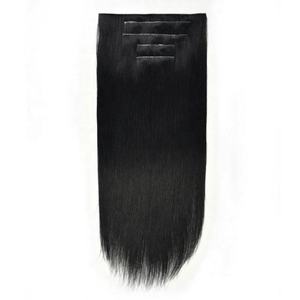 Factory Supply Double Drawn Seamless Clip in <b>Hair</b> <b>Extension</b> Cuticle Aligned Human <b>Hair</b> - Product Image 1