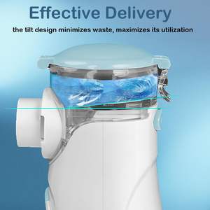 Nebulizador portactil inhalator ultrasonik terbaru baterai pintar dioperasikan portabel <span class=keywords><strong>Nebulizer</strong></span> untuk anak-anak - Product Image 2