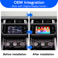 Kit de Módulo Decodificador Inalámbrico Apple CarPlay y Android Auto para Land Rover Range Rover Sport 2014-2017, Actualización de Pantalla Bosch OEM
