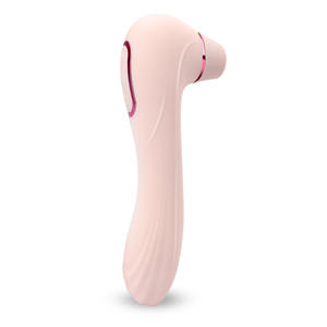 Getijdenblaas Trillingsstaaf 2 In 1 Zuigende Vibrator Met Tong Llckiing 10 Moes Vagina Meisjes Spelen Graag Met Seksspeeltjes - Product Image 2