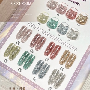 2025 New <b>Nail</b> Polish Glue Flash <b>Set</b> <b>Nail</b> <b>Gel</b> Factory Custom logo UV <b>GEL</b> Polish Supplier - Product Image 1
