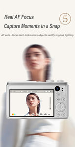 64 ميجابكسل مجموعة معدنية محمولة بدون مرآة 16X تكبير رقمي وسيلفي وظيفة الجمال دقة فيديو 4K أفضل كاميرا رقمية - Product Image 6