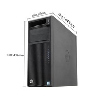 Workstation Desktop HPE Z440/Z420 Bekas Siap Pakai, Stok Tersedia, Prosesor Xeon E5, DDR4, SSD, Grafis, Windows 10 Pro 1