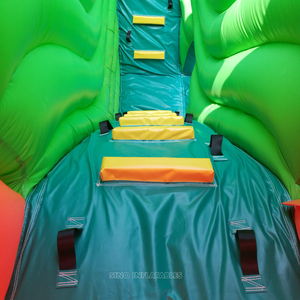 28'x26 'Lớn rừng chủ đề thế giới trẻ em Inflatable sân chơi với Slide làm bằng chì Vật liệu miễn phí từ Sino inflatables nhà máy - Product Image 4