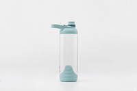 Bouteille de sport CHUNLIN modèle CL-5516-1 900ML sans BPA, certifiée CE, écologique, avec couvercle, logo personnalisé, plastique, pour boire directement, camping