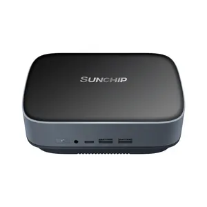 Mini pc industriel compact, cpu, NUC, processeur i3/i5/i7, fanless, ordinateur client, prix d'usine