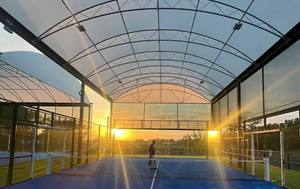 Pista de Pádel Impermeable con Iluminación y Techo Panorámico, Pista de Tenis de Pádel Duradera, Fabricante Integral - Product Image 6