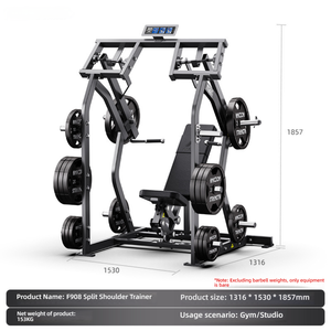 Appareil d'entraînement musculaire en acier à double fonction pour la poitrine et le haut du dos, usage commercial et domestique - Product Image 1