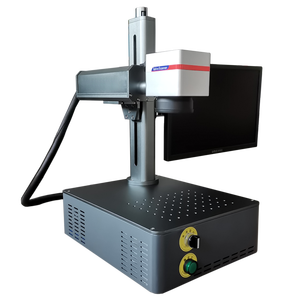 Máquina de Marcado Láser de Fibra de 20W de Escritorio, Diseño Compacto para Pequeñas Empresas - Product Image 1