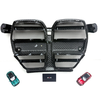 Nouvelle conception Grille de voiture en fibre de carbone sèche intégrée V Grille pour BMW G80 G82 M3 M4