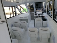 Grandsea 8.8m Cabine en fibre de verre Yacht de pêche Moteur hors-bord Bateau de passagers à vendre