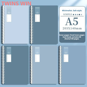 Cuaderno Espiral A5 Personalizado de Alta Calidad, Cuaderno de Hojas Sueltas, Cuaderno de Ejercicios <span class=keywords><strong>para</strong></span> Oficina - Product Image 3