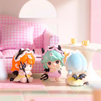100% Officiel Keeno Little Demon Series Beans Blind Box Figurines Miniatures de Collection Figurines Anime Sachets Surprise Ornements de Bureau