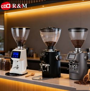 Molinos De Café Industriales Profesionales De 64mm Con Fresa Plana <span class=keywords><strong>Molinillo</strong></span> De Granos Para Espresso Máquina De Molienda Molinillos De Café Eléctricos Comerciales - Product Image 5