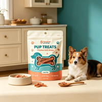 Sacs Doypack BOPP personnalisés de haute qualité pour aliments pour animaux de compagnie, sachets refermables anti-odeur pour collations et nutrition pour chats et chiens
